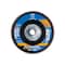 Pferd 4-1/2" x 5/8-11 Thd. POLIFAN Flap Disc - Z PSF EXTRA STEELOX, Zirconia, 120 Grit, Conical 60658 - alternate 3